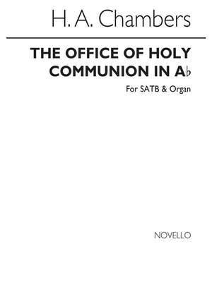 H.A. Chambers: The Office Of Holy Communion In A Flat