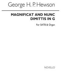 George H.P. Hewson: Magnificat And Nunc Dimittis In G