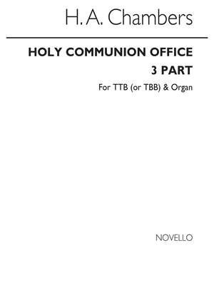 H.A. Chambers: Holy Communion Office