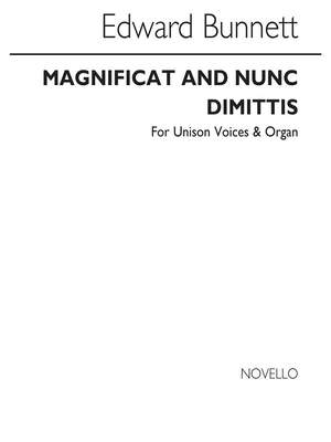 Edward Bunnett: Magnificat And Nunc Dimittis In A