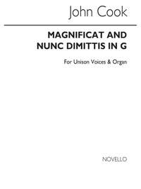 John Cook: Magnificat And Nunc Dimittis In G