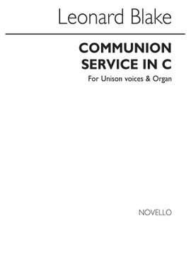Leonard Blake: Communion Service In C Latin And English