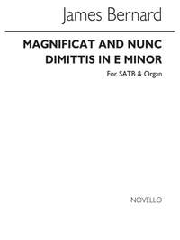 James Bernard: Magnificat And Nunc Dimittis