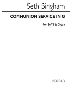 Seth Bingham: Communion Service In G