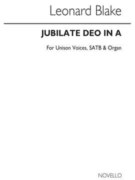 Leonard Blake: Jubilate Deo In A
