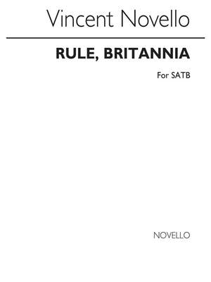 Thomas Augustine Arne: Rule Britannia Satb
