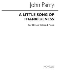 John Parry: A Little Song Of Thankfulness