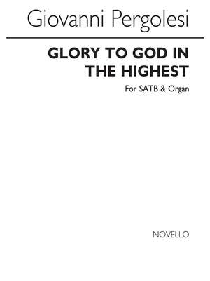 Giovanni Battista Pergolesi: Glory To God In The Highest