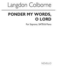 Langdon Colborne: Ponder My Words, O Lord