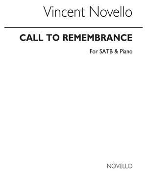Vincent Novello: Call To Remembrance T/