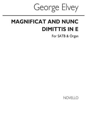 George J. Elvey: Magnificat And Nunc Dimittis In E