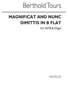 Berthold Tours: Magnificat And Nunc Dimittis In B Flat