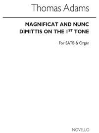 Thomas Adams: Magnificat and Nunc Dimittis (Gregorian Tones)