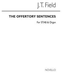 John Thomas Field: The Offertory Sentences Nos.10-15
