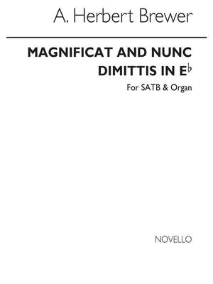 A. Herbert Brewer: Magnificat And Nunc Dimittis In E Flat