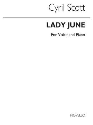 Cyril Scott: Lady June Voice/Piano