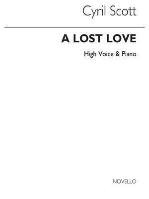 Cyril Scott: A Lost Love Op62 No.1 (Key-a Flat)