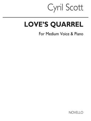 Cyril Scott: Love's Quarrel Op55 No.1 (Key-b Flat)