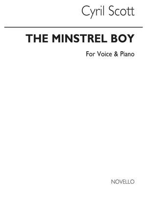 Cyril Scott: The Minstrel Boy-low Voice/Piano (Key E Flat)