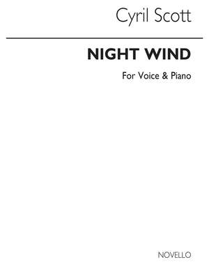 Cyril Scott: Night Wind Voice/Piano