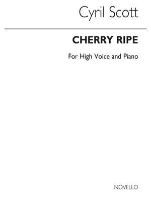 Cyril Scott: Cherry Ripe-high Voice/Piano