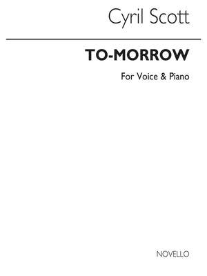 Cyril Scott: To-morrow Voice/Piano
