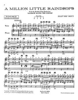 Billy Scott: A Million Little Raindrops