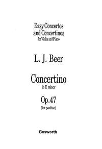 Beer: Concertino E Op.47