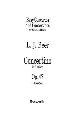 Beer: Concertino E Op.47