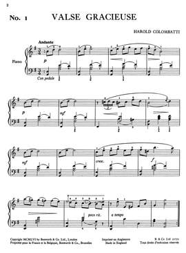 Harold Colombatti: Colombatti, H Four Dances Piano