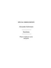 Alexander Schirmann: Saschinka Potpourri On Rssn Gypsy Ars & Dncs