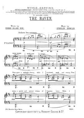 Stanley Hawley: The Raven Recitation Piece No.7