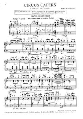 R. Barsotti_Roger Barsotti: Circus Capers Galop