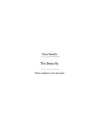Theo Bendix: The Butterfly Der Schmetterling (Prietzel)