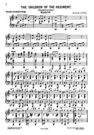 Julius Fucik: The Children Of The Regiment March