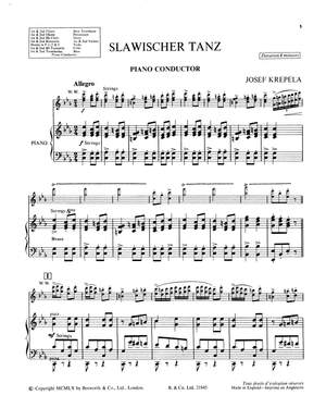 J. Krepela: Krepela, J Slawischer Tanz