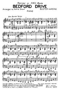 Buster Harding: Harding, Buster Bedford Drive (Shaw) Jzsh Bnd