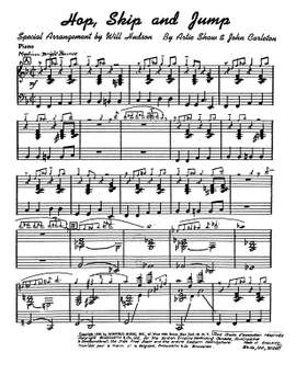 Artie Shaw: Hop Skip And Jump (Hudson) Jzsh Bnd