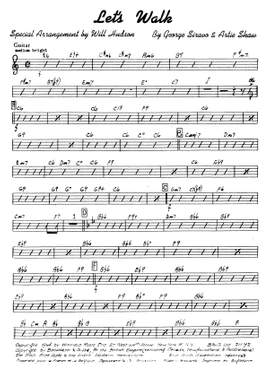 Artie Shaw: Let's Walk Jzsh Bnd