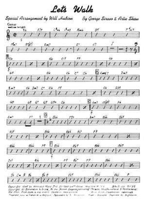 Artie Shaw: Let's Walk Jzsh Bnd