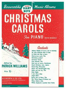 Patrick Williams: Christmas Carols For Piano With Words (Williams)
