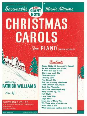 Patrick Williams: Christmas Carols For Piano With Words (Williams)