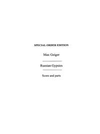 Kessler Henry_Max Geiger: Geiger,Max & Kessler,Henry Russian Gypsies