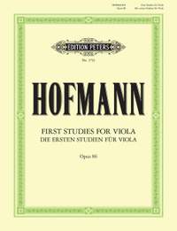 Hofmann, R: First Studies Op.86