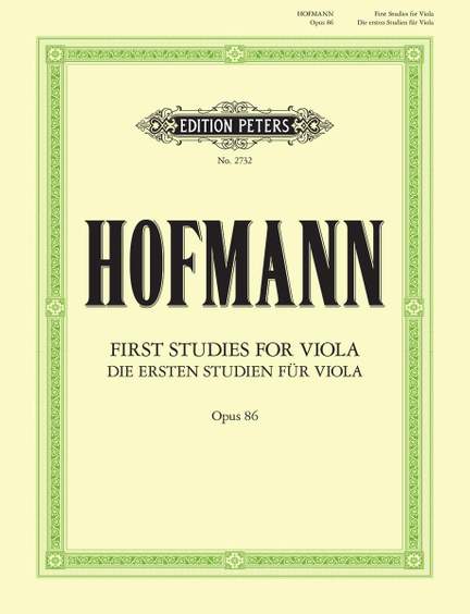 Hofmann, R: First Studies Op.86