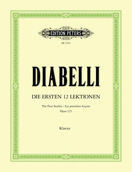 Diabelli, A: First Studies Op.125