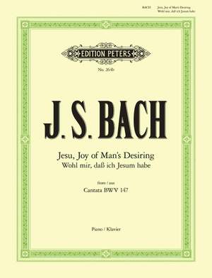 Bach, J.S: Jesu, Joy of Man's Desiring Product Image