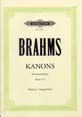 Brahms: Canons Op.113
