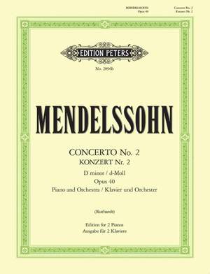 Mendelssohn, F: Concerto No.2 in D minor Op.40