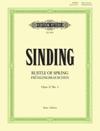 Sinding, C: Rustle of Spring Op.32 No.3